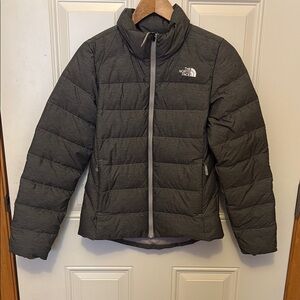 The North Face Gray Puffer Jacket